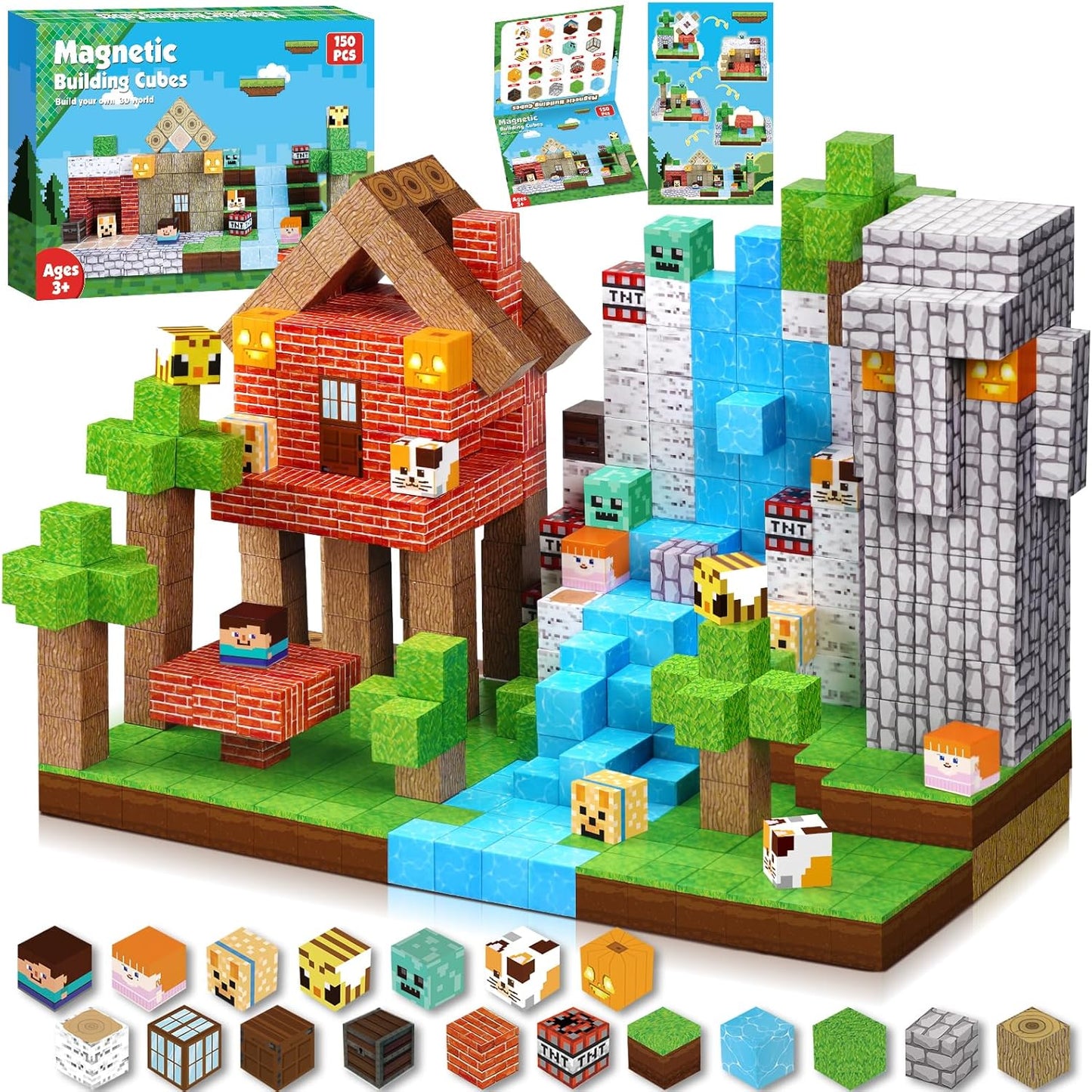 Forest Magnetic Blocks