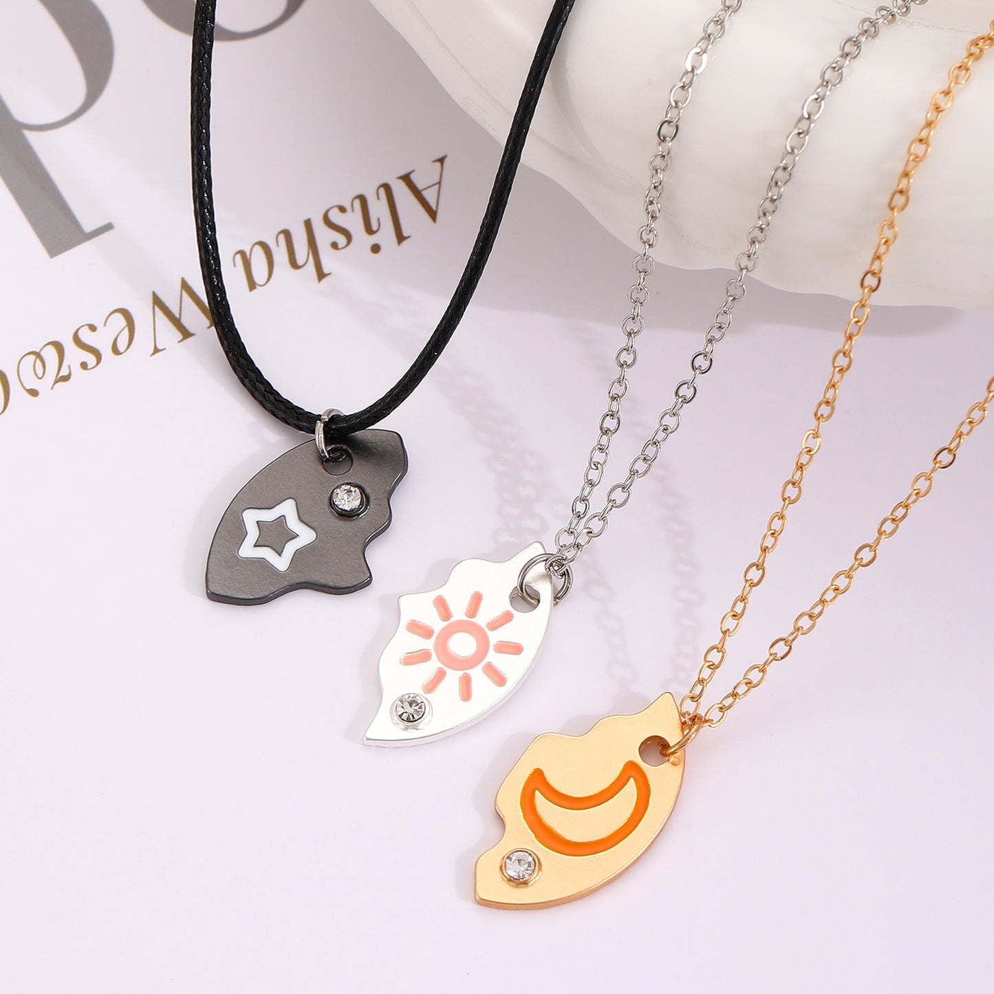 Three Besties Celestial Sun, Moon, Star