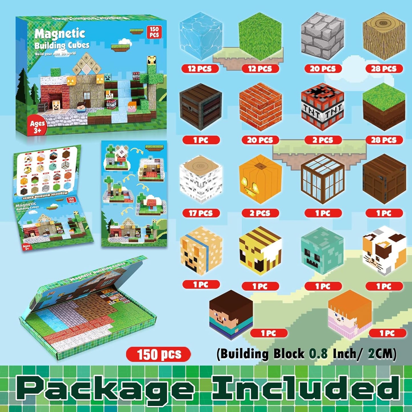Forest Magnetic Blocks