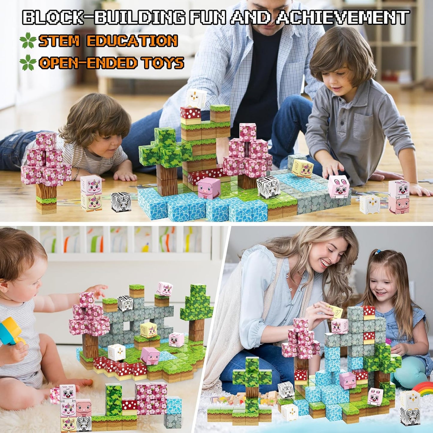 Magnets Cubes Garden Set