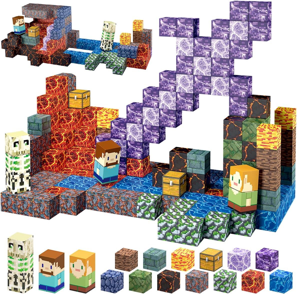 Magnetic Blocks Sets
