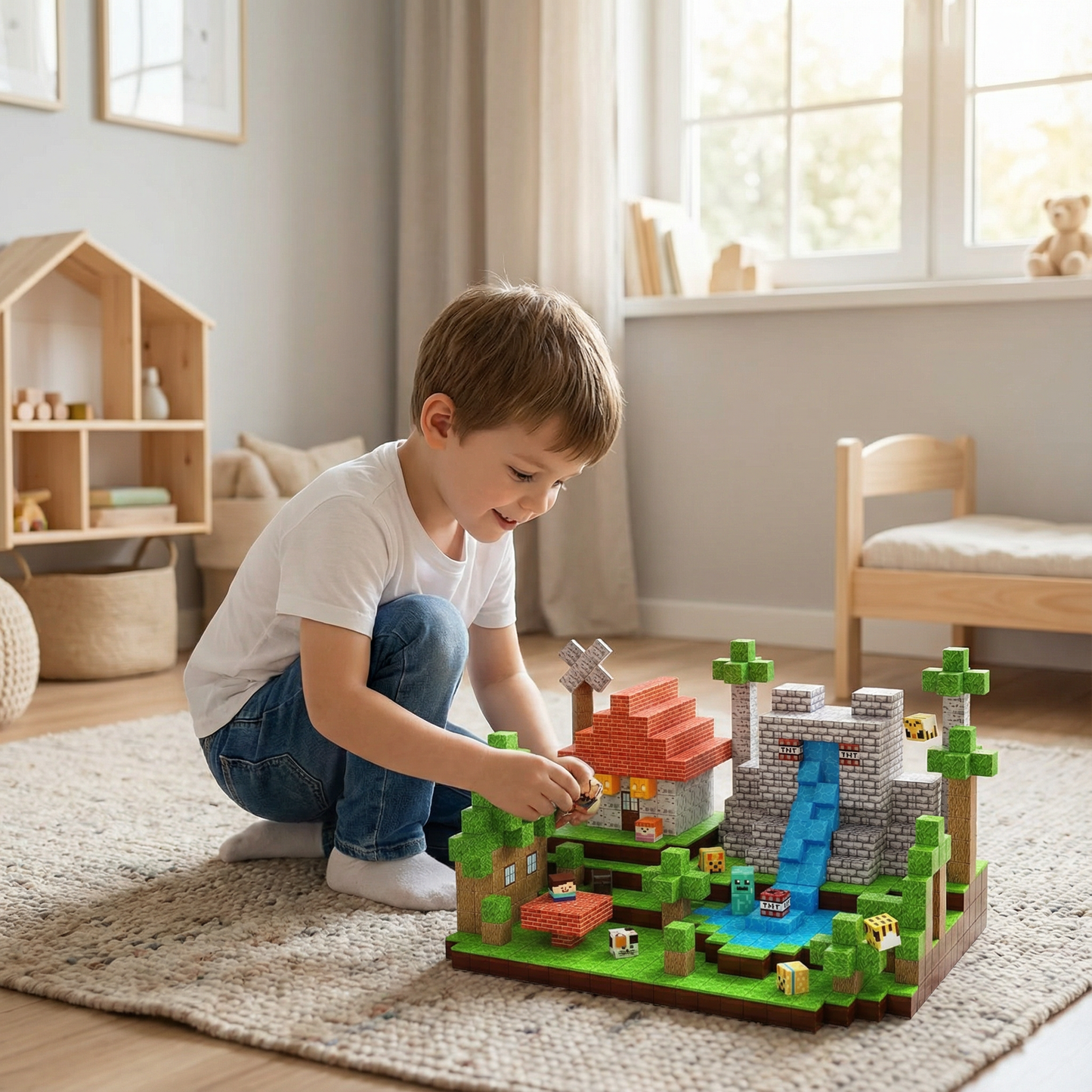 Farm Magnetic Blocks