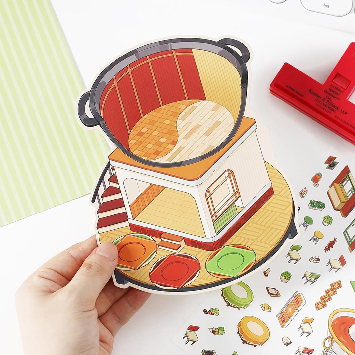 DIY Cute Scene Stickers