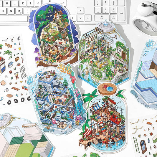 Garden House DIY stickers