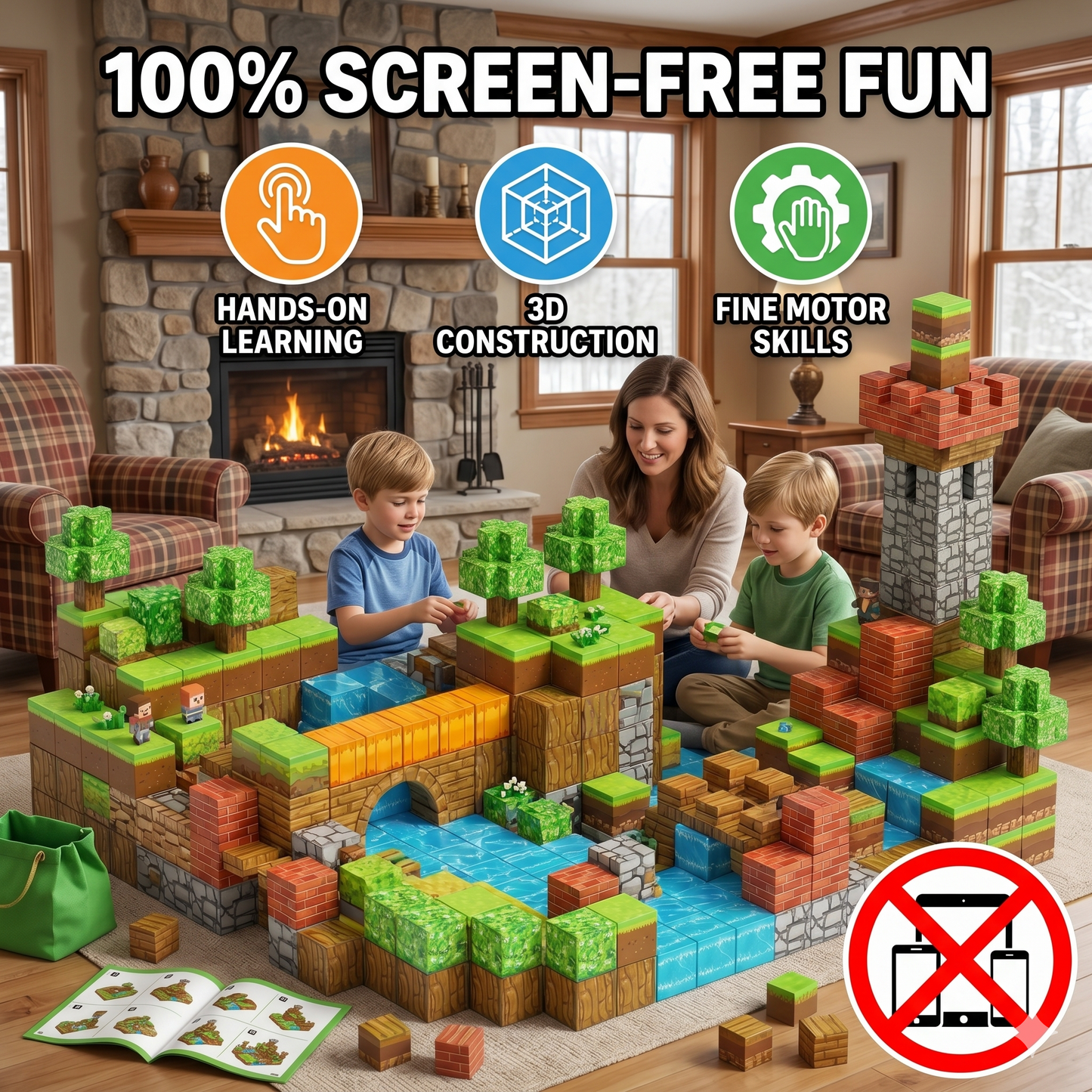 Castle Magnetic Blocks
