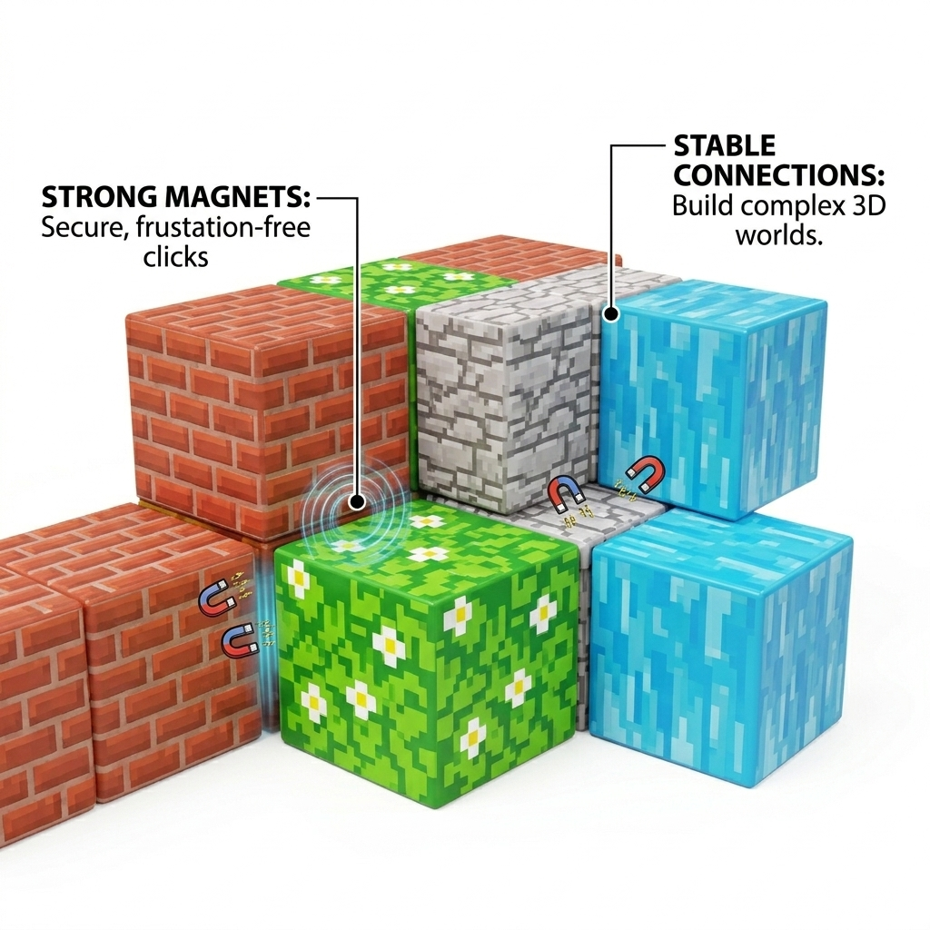 Tree House Magnetic Building Blocks