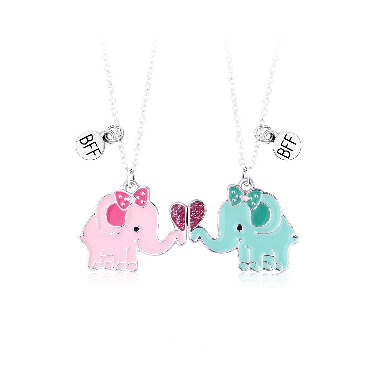 Cute 2 Besties Necklace Set