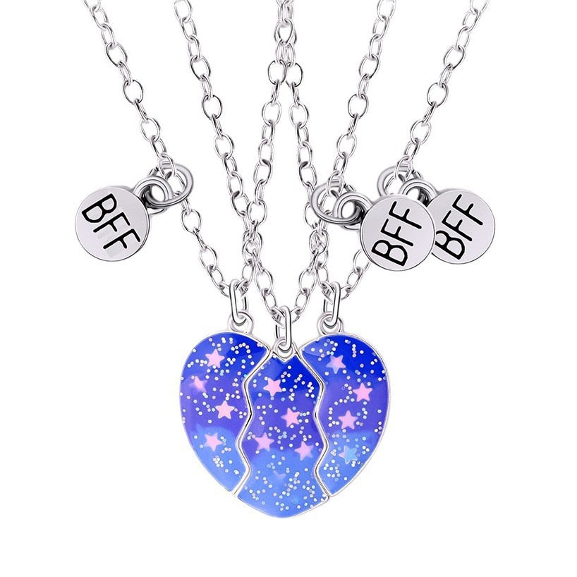 Three-Sister Necklace Set