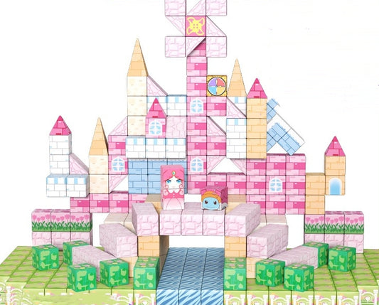 Princess Castle Magnetic Blocks