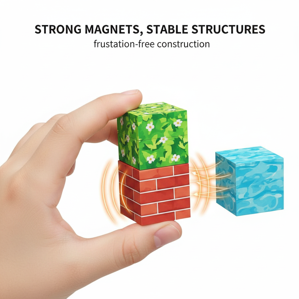 Tree House Magnetic Building Blocks