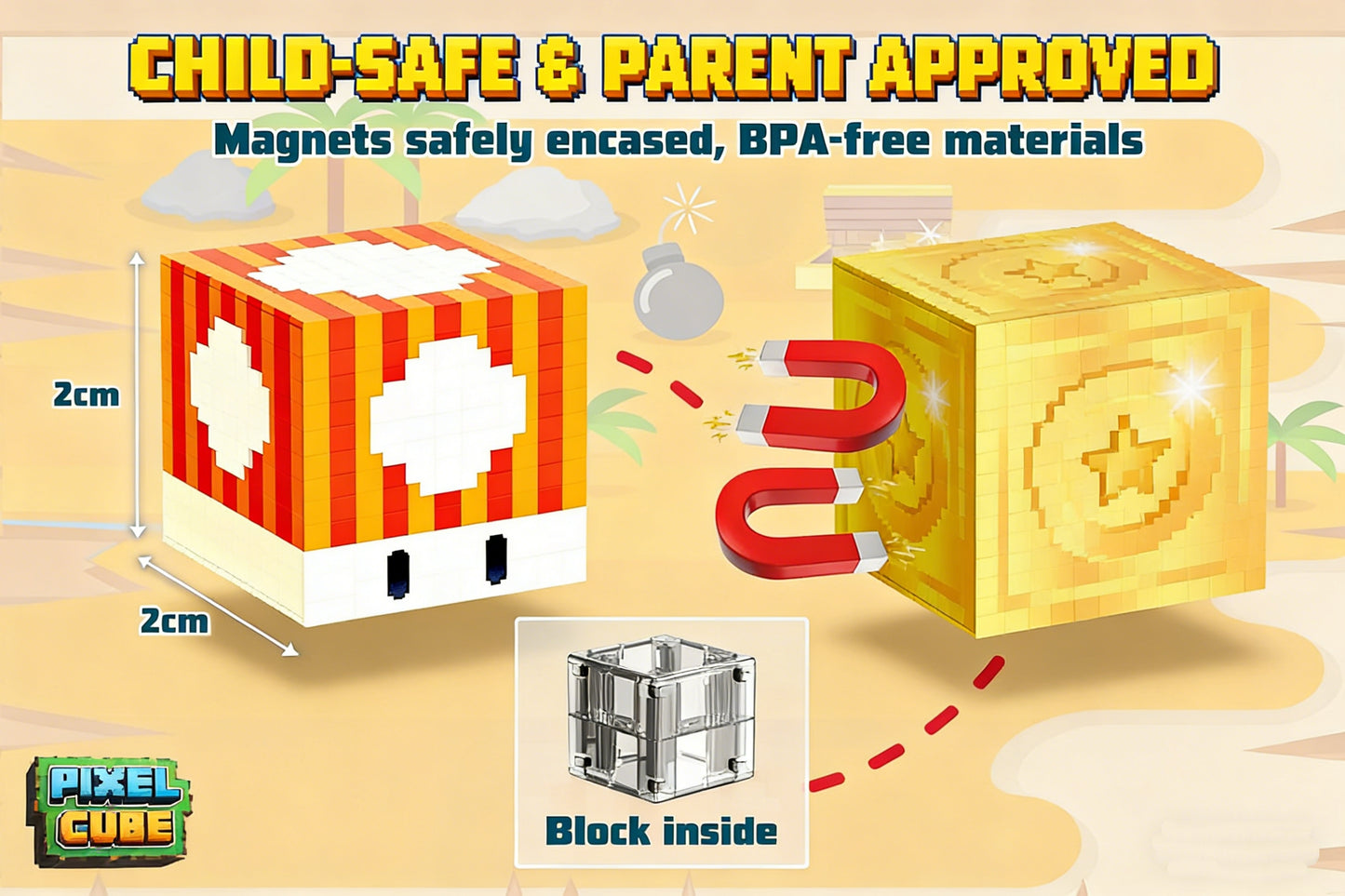 Forest Magnetic Blocks