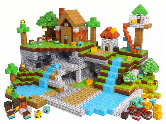 Farm Magnetic Blocks
