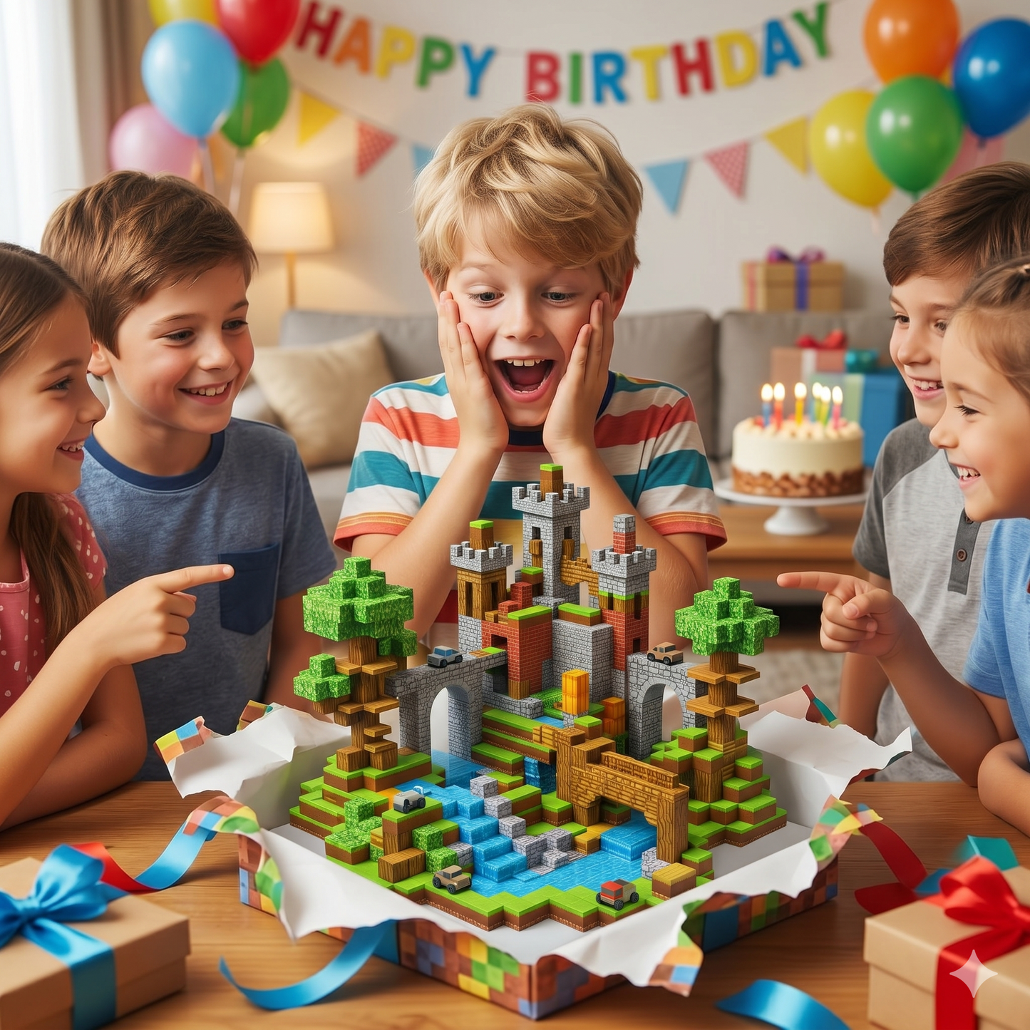 Castle Magnetic Blocks