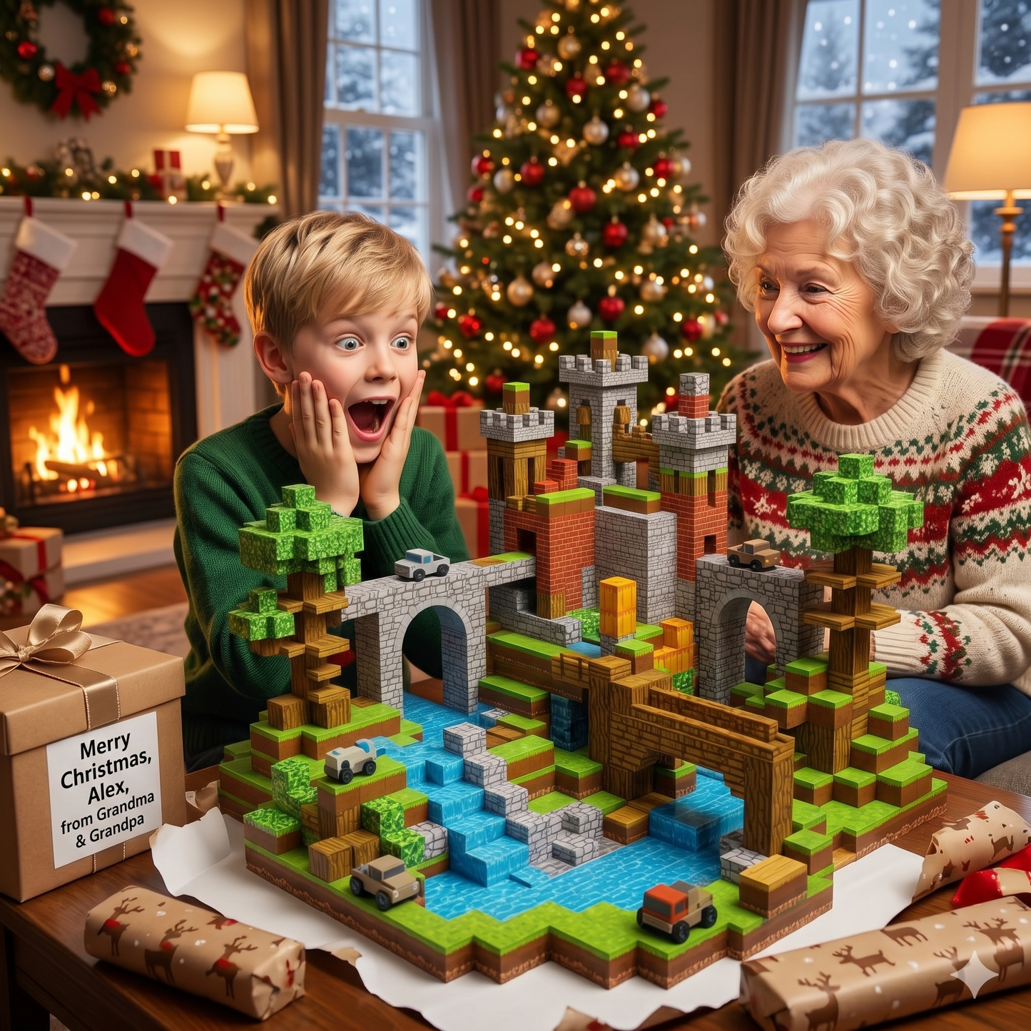 Castle Magnetic Blocks