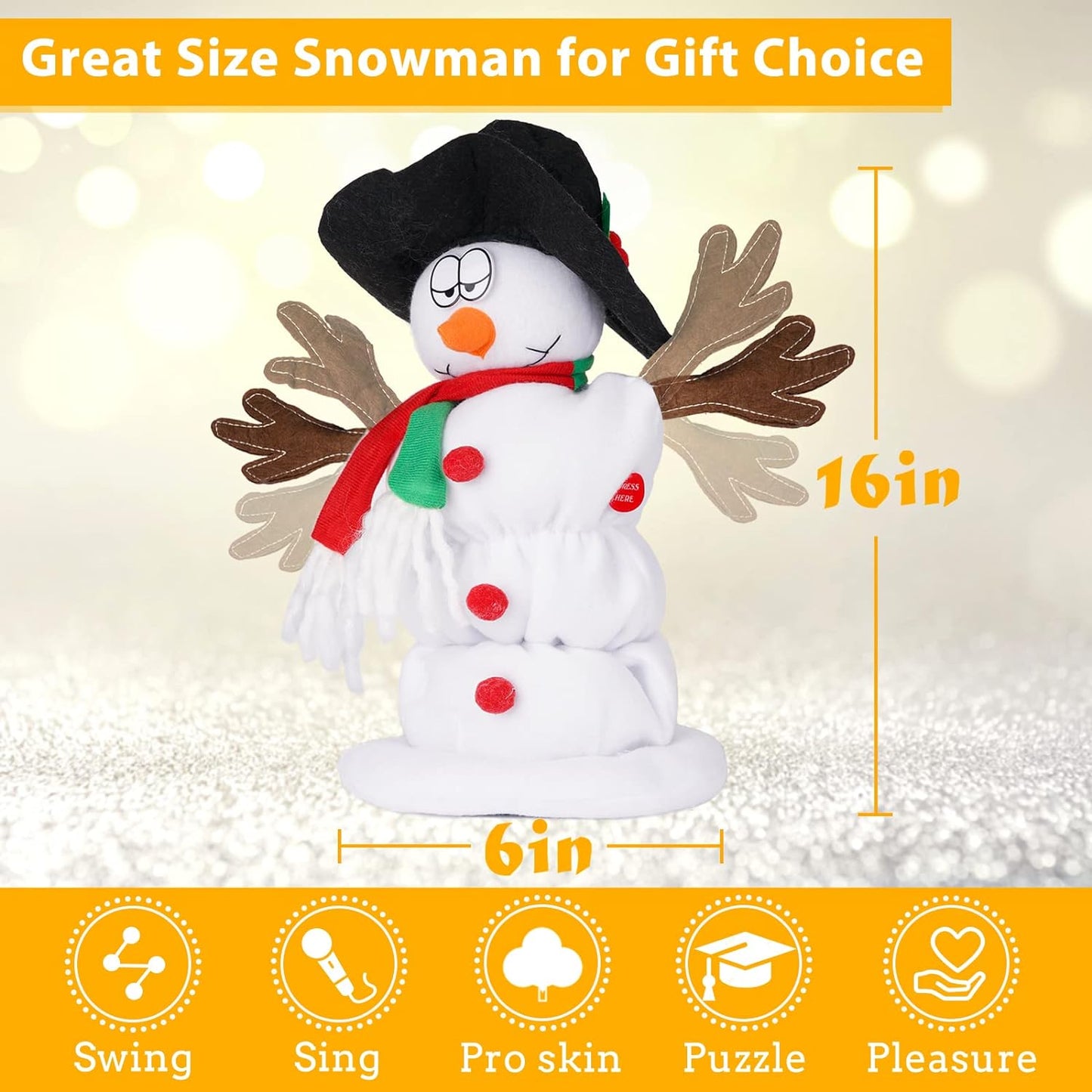 Twerking Christmas Snowman