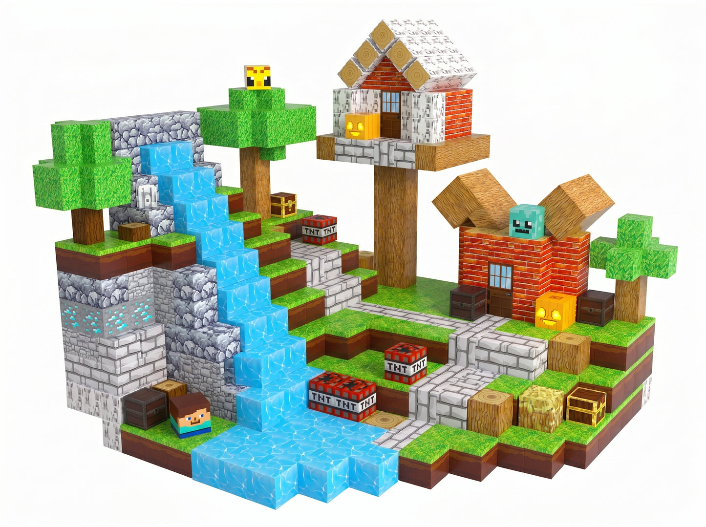 Farm Magnetic Blocks